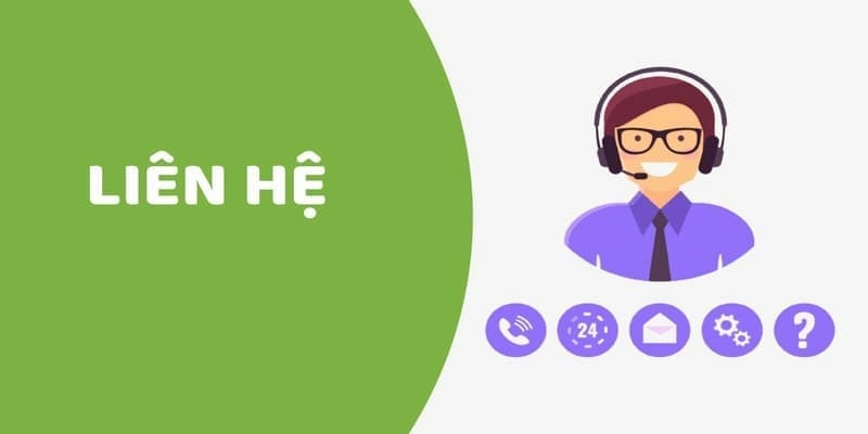 Kênh liên hệ của cổng game được công khai trên trang web